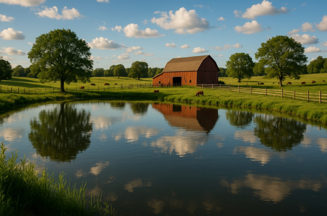 Rôles de l'étang dans une ferme