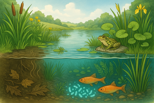 🔬 Les bactéries : alliées invisibles de l’équilibre aquatique