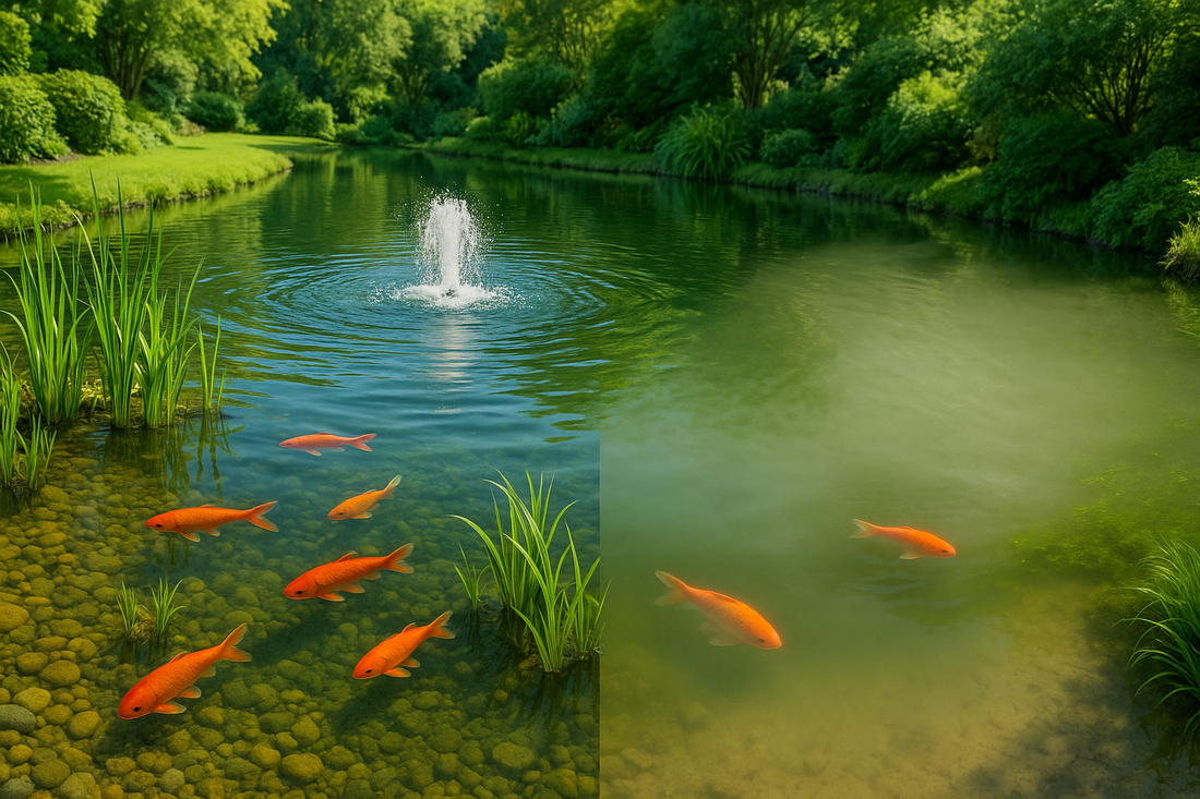 🐟 La santé des poissons passe par la qualité de l’eau