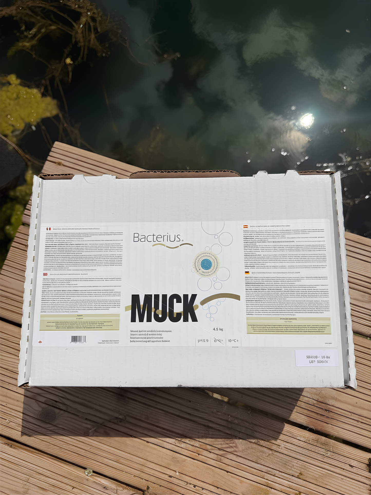 BACTERIUS MUCK Traitement concentré contre la vase